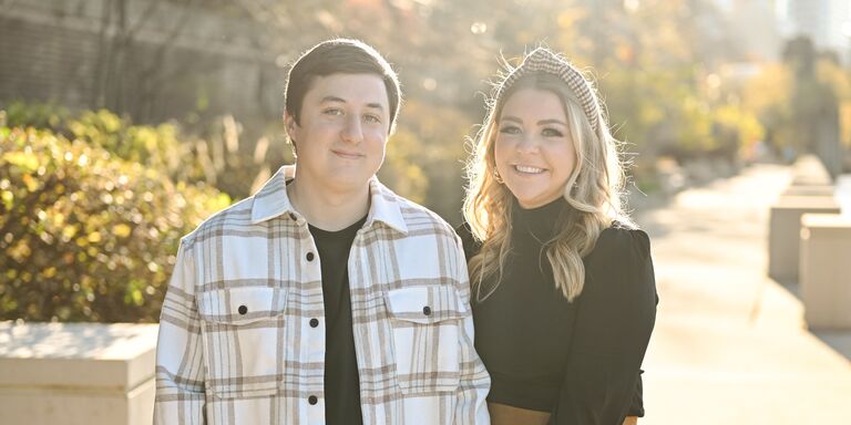 Curtis & Lindsey Home Page Banner