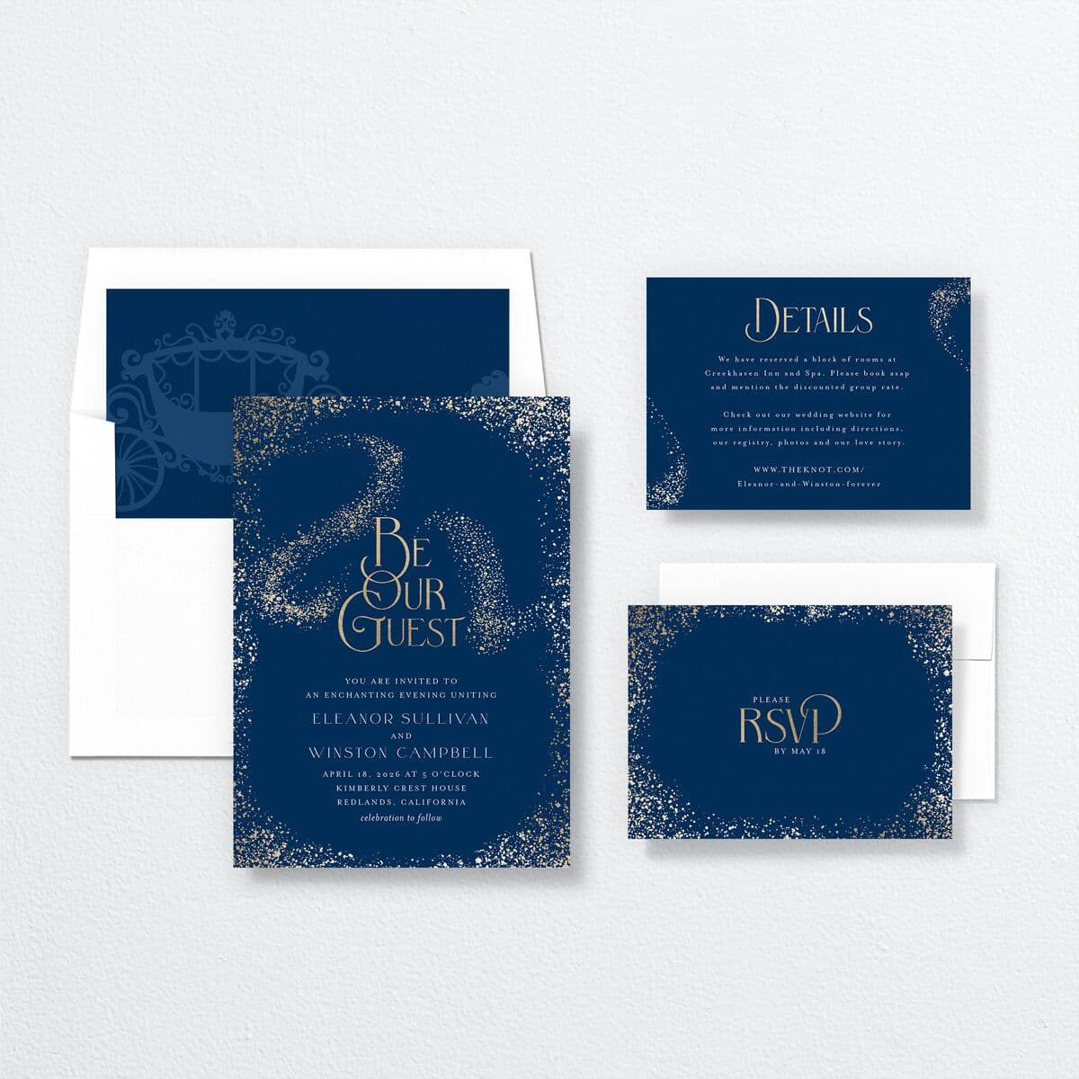 Be Our Guest Wedding Invitations