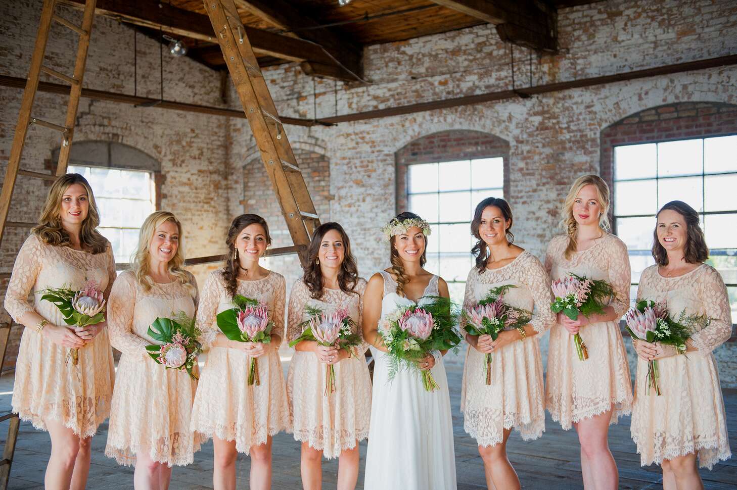 Floral Lace Free People Bridesmaid Dresses