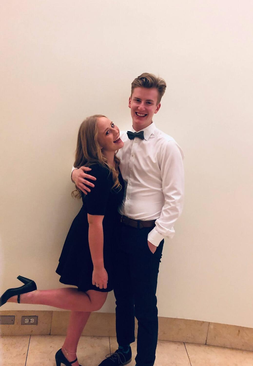 First Vos Christmas party together 