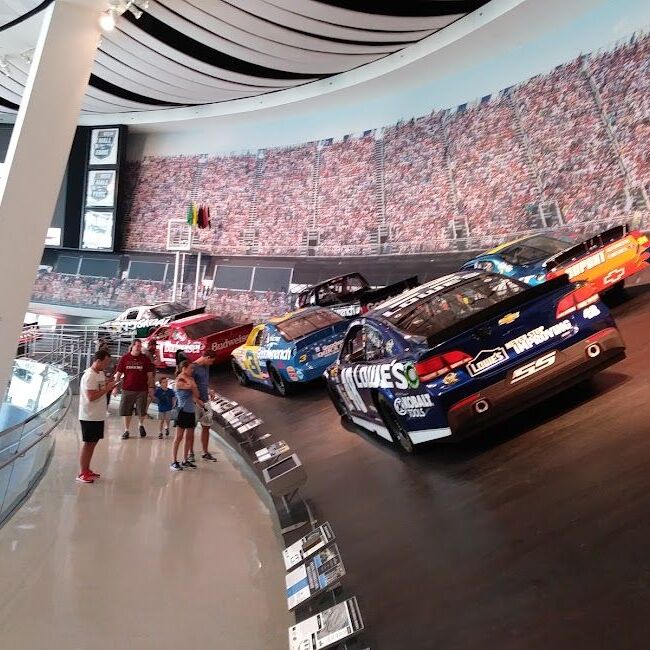 Picture of NASCAR hall of fame