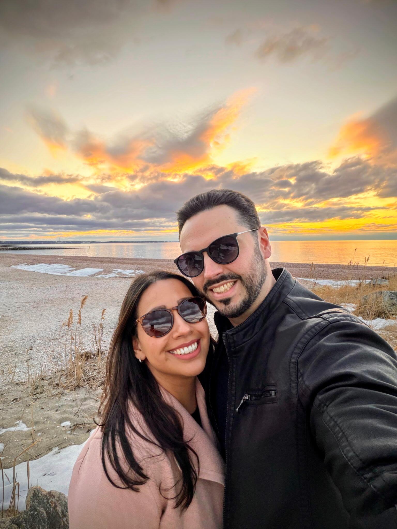 Celebrating three years in our spot ❤️ and looking forward to forever! 