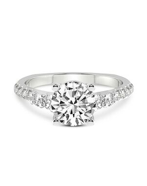 Friendly Diamonds Glamorous Princess, Asscher, Cushion, Emerald, Heart, Marquise, Pear, Radiant, Round, Oval Cut Engagement Ring