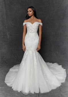 Justin Alexander Signature Myrtle Trumpet Wedding Dress