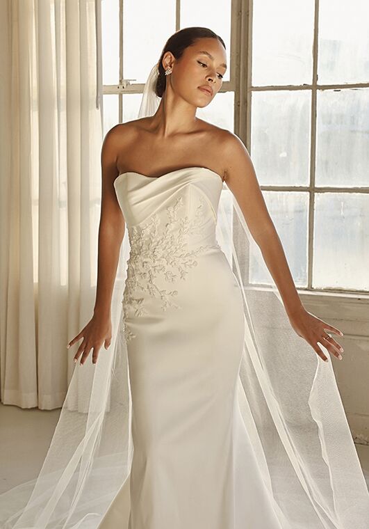 Martina Liana Luxe LE1357 Fit-and-Flare Wedding Dress - 2