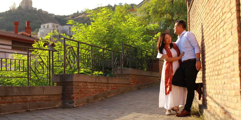 Alyssa & Aldrian Home Page Banner