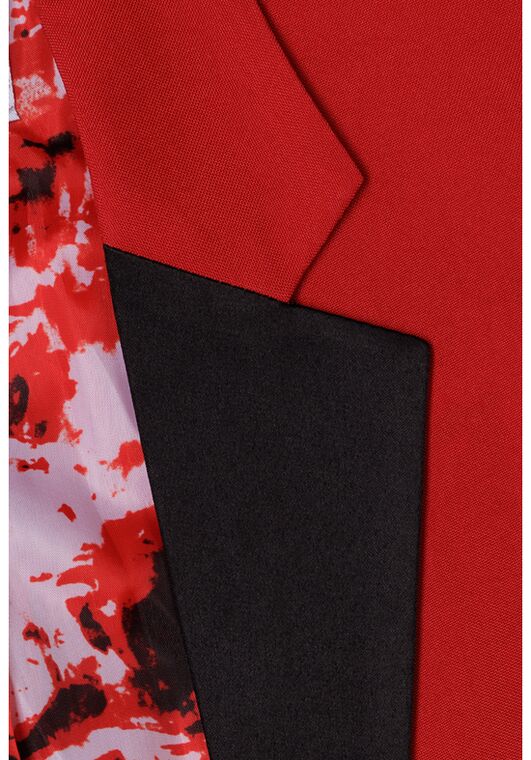 Little Tuxedos "Prodigy" Kids Red Tuxedo (5-Piece Set) Flower Girl Dress and Ring Bearer Outfit - 2