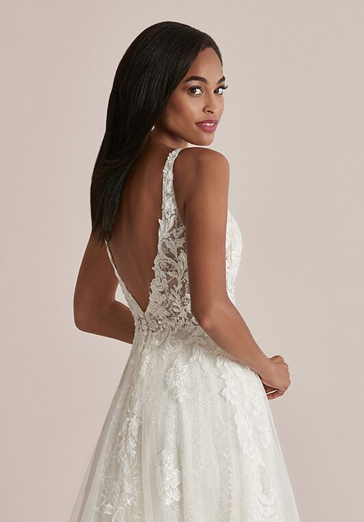 Justin Alexander Catalina A-Line Wedding Dress - 2