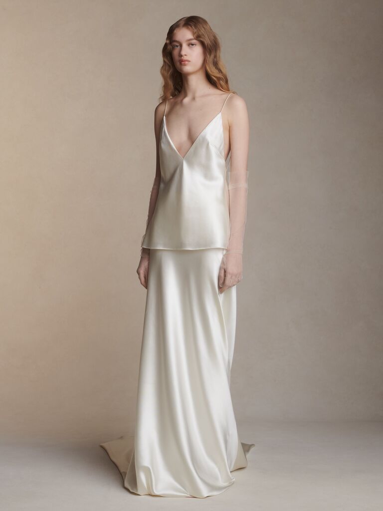 1920s' silk skirt and top set by Danielle Frankel. 