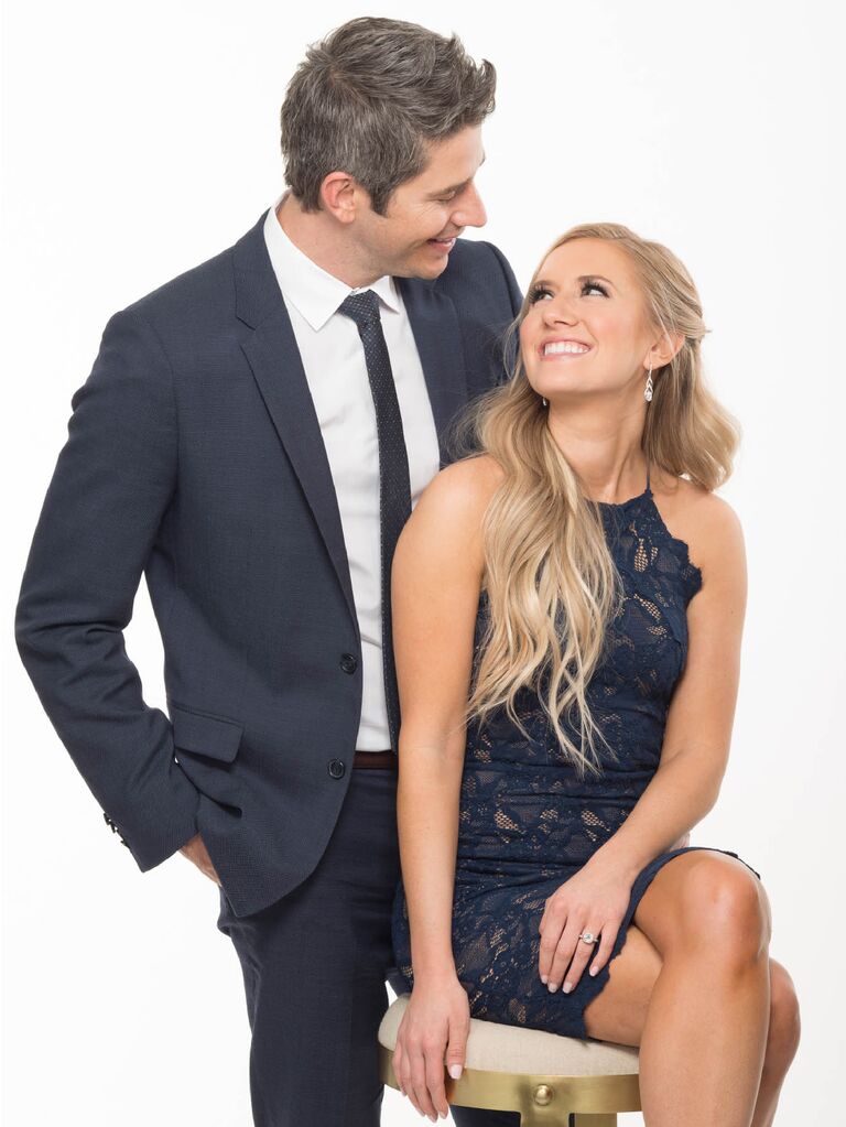 Arie Luyendyk Jr. and Lauren Burnham engagement ring