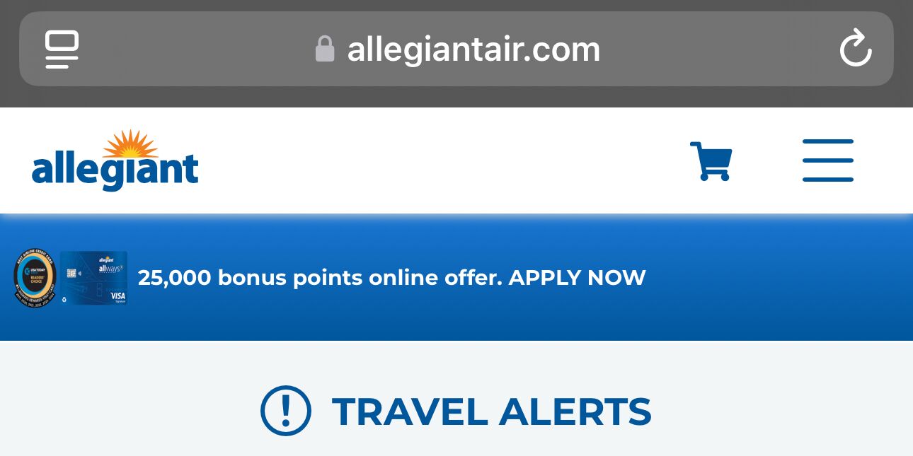 Picture of Allegiant Airlines