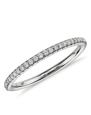 Blue Nile 48634 Platinum Wedding Ring
