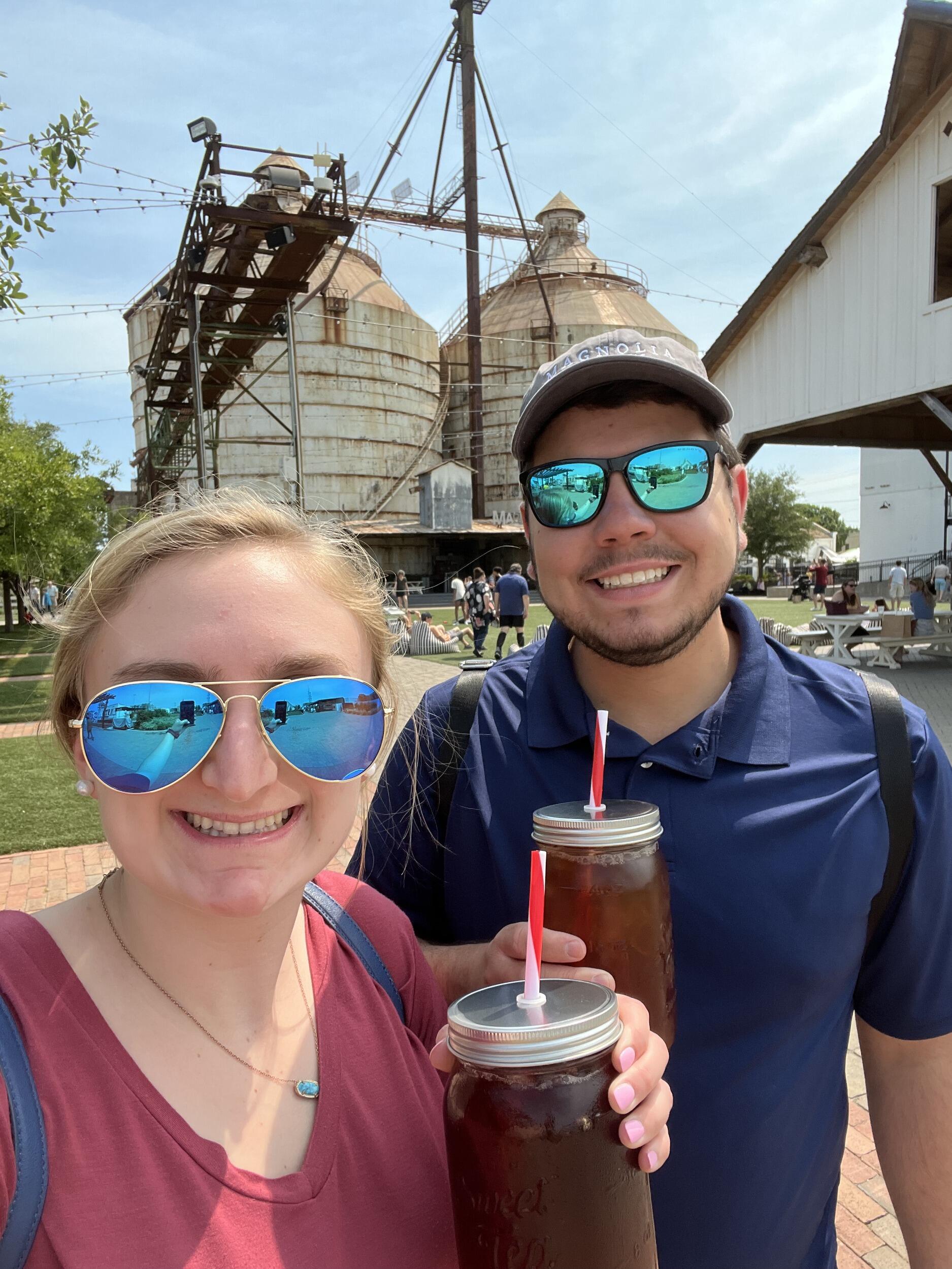 First and favorite trip together to Texas visiting our favorite place - Magnolia!