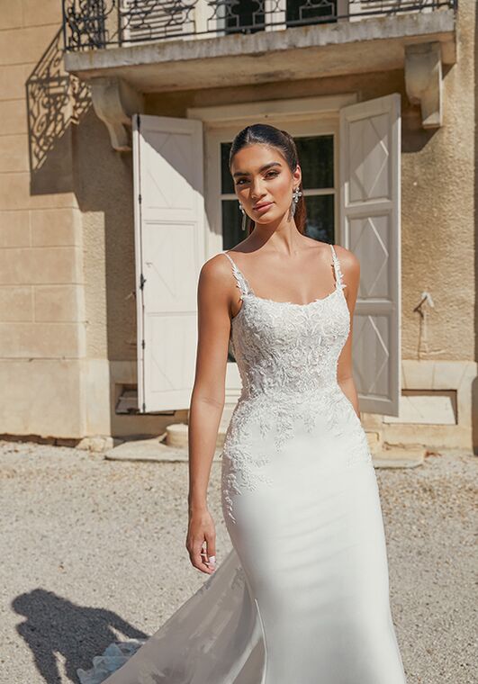 Sincerity Bridal 44459 Fit-and-Flare Wedding Dress - 2