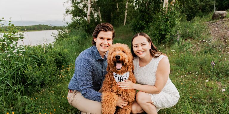 Olivia & Hunter Home Page Banner