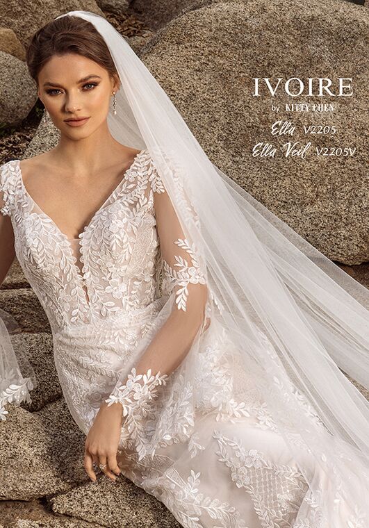 IVOIRE by KITTY CHEN ELLA, V2205 Wedding Dress - 2