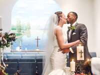 Baptist wedding in Columbus, Ohio.