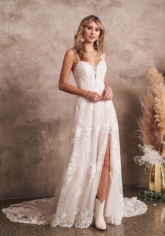 Lillian West 66209 A-Line Wedding Dress - 2