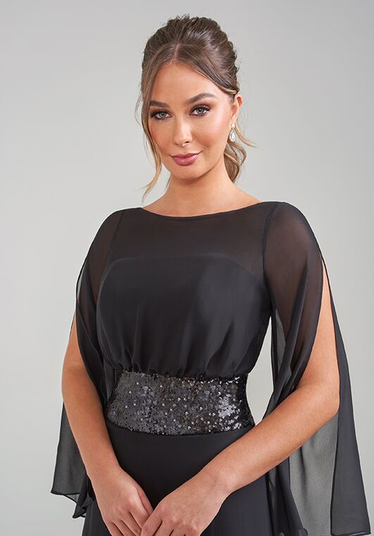 Jade Couture Mother of the Bride by Jasmine K288020 Black Mother Of The Bride Dress - 2