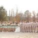 Rustic Mint and Tan Wedding Party Attire