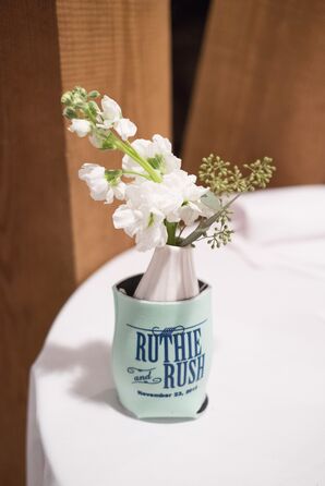 Understated Barn Reception Decor