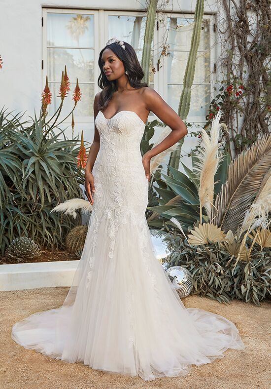 Beloved by Casablanca Bridal BL343 Opal Mermaid Wedding Dress - 1