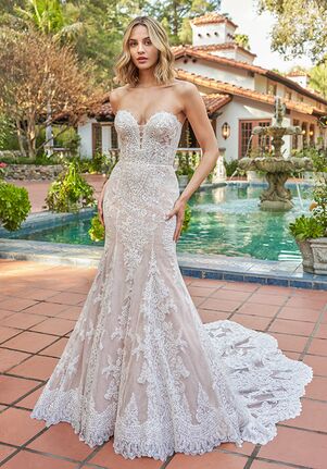 Jasmine Couture SUMMER T242067 Fit-and-Flare Wedding Dress