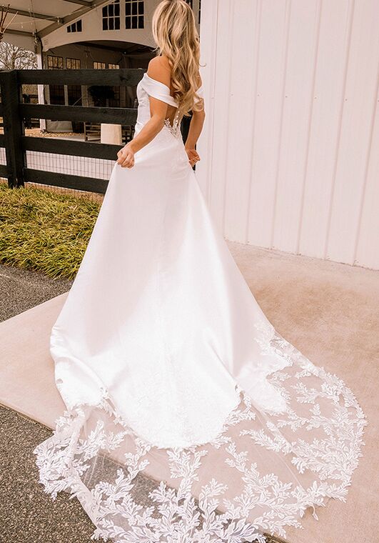 Stella York 7363 Fit-and-Flare Wedding Dress - 2
