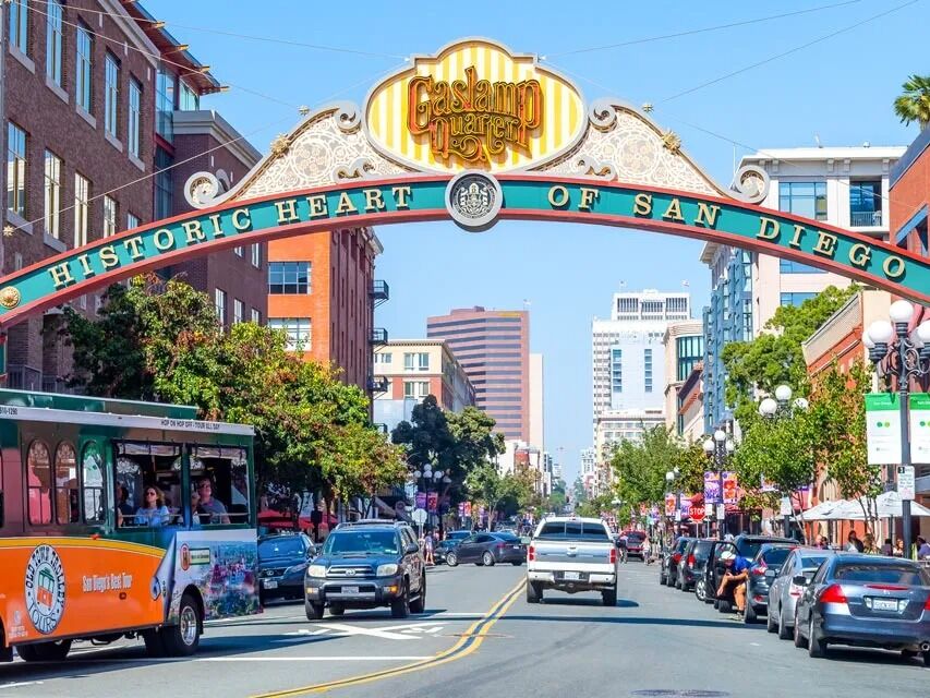Picture of Gaslamp Quarter - The Historic Heart Of San Diego