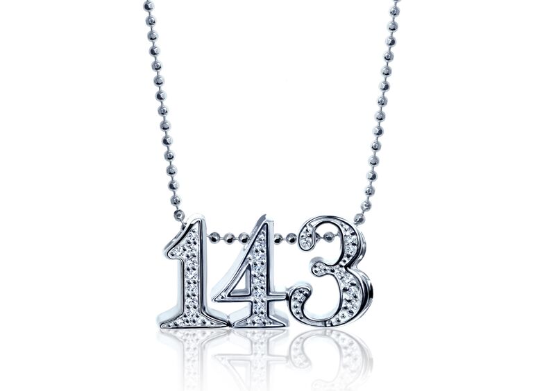 Alex Woo numbers necklace