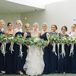 Floor-Length Navy Bridesmaid Gowns