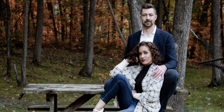 Lisa Marie & Andrew Carl Home Page Banner