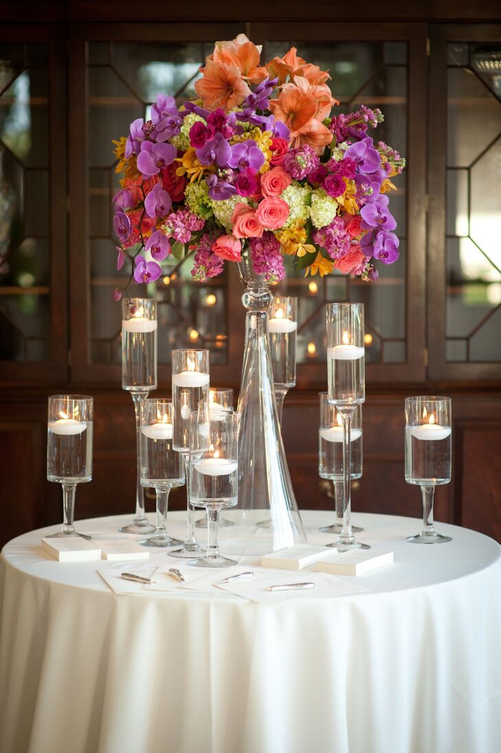 Bright Floral Centerpieces