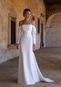 Moonlight Tango T173 Mermaid and Trumpet Wedding Dress - thumbnail - 1