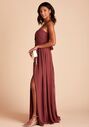 Birdy Grey Grace Convertible Dress in Rosewood Strapless Bridesmaid Dress - thumbnail - 2