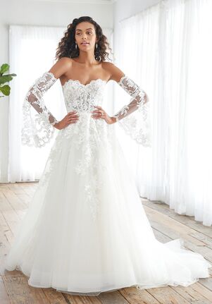 Adrianna Papell Platinum 31233 Ball Gown Wedding Dress