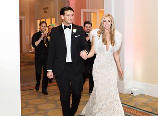 
                    Diana Snoyer (26 and a public accountant) and Chad Acevedo (32 and a private mortgage banker) planned a whimsical, glam wedding 