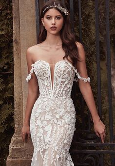 Calla Blanche 121101 Lilia Mermaid and Trumpet Wedding Dress