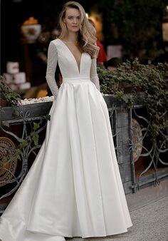 Olivia Bottega A-line Mikado Wedding Dress Koussindy A-Line Wedding Dress