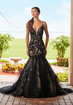 Adrianna Papell Platinum 31217 Mermaid Wedding Dress