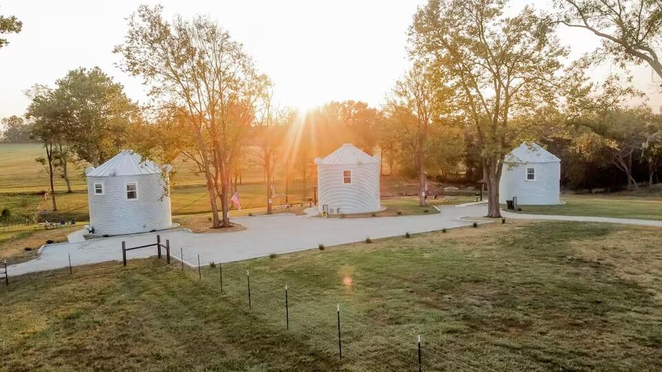 Picture of 3 Silos for Large Groups+Family Memory+State Parks