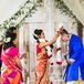 Traditional Indian Ceremony Under Mandap
