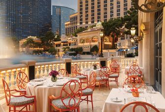 Patio at Effile Tower Restaurant