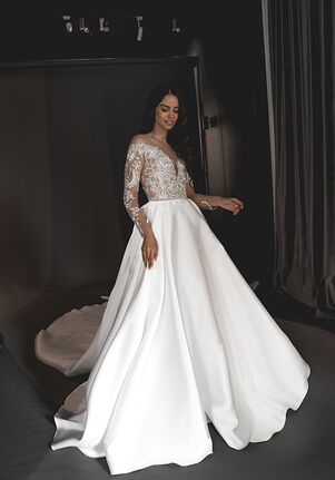 Olivia Bottega Mikado Wedding Dress Samantha A-Line Wedding Dress