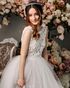 AW Bridal AW BRIDAL Crystal Tiara Crowns for Women - Sparkling Princess Tiara for Bride, Fashion Bridal Headband Hair Accessories for Wedding Birthday Prom Silver Silver Tiara - thumbnail - 2