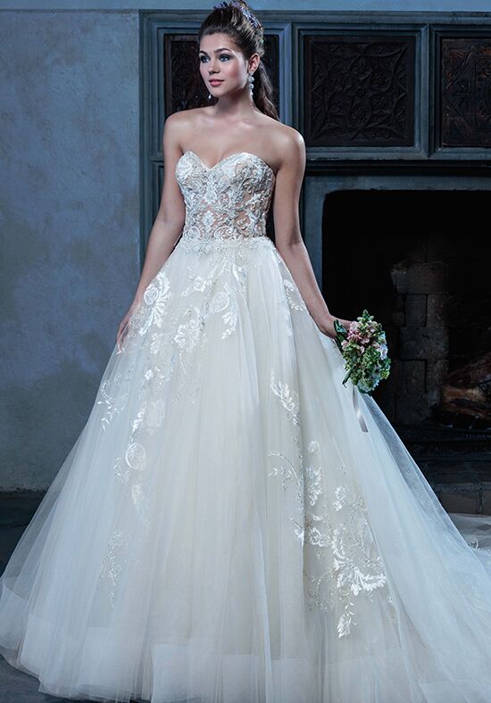 Amaré Couture C127 Angelique Ball Gown Wedding Dress - 1