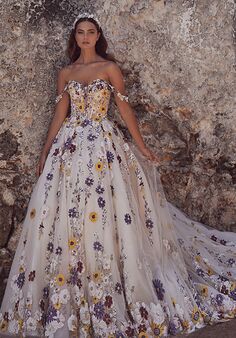 Calla Blanche 123108 Esther Ball Gown Wedding Dress