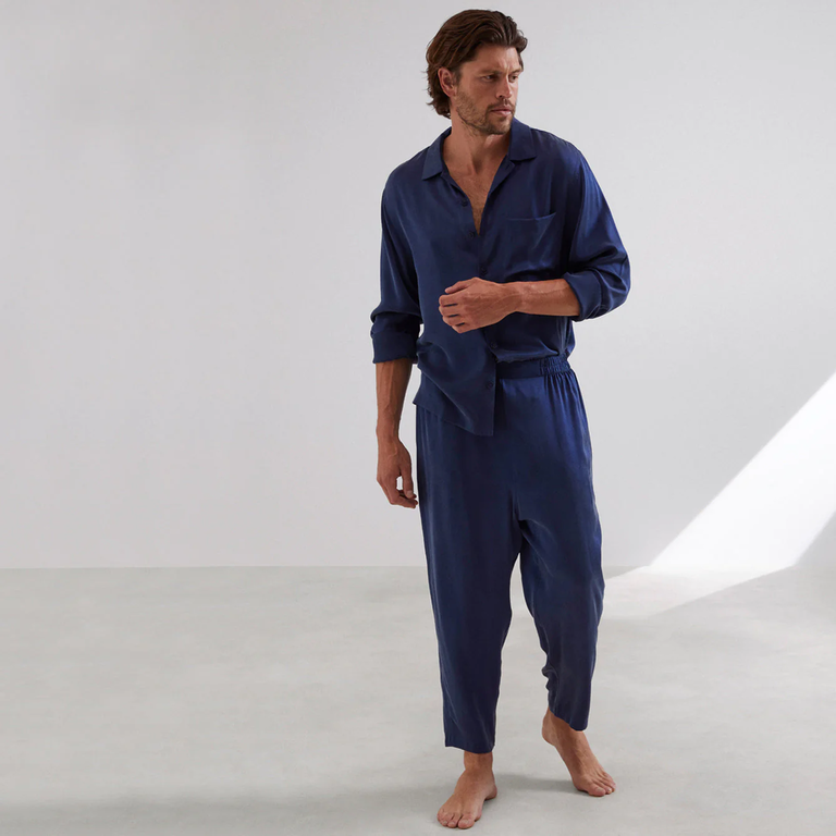Silk Pajama Set from Lunya for the best 12th anniversary gift