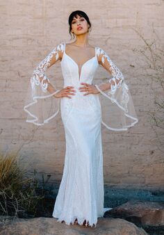 Wilderly Bride Blair- F231 Sheath Wedding Dress