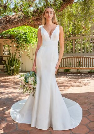 Jasmine Couture Olivia Fit-and-Flare Wedding Dress